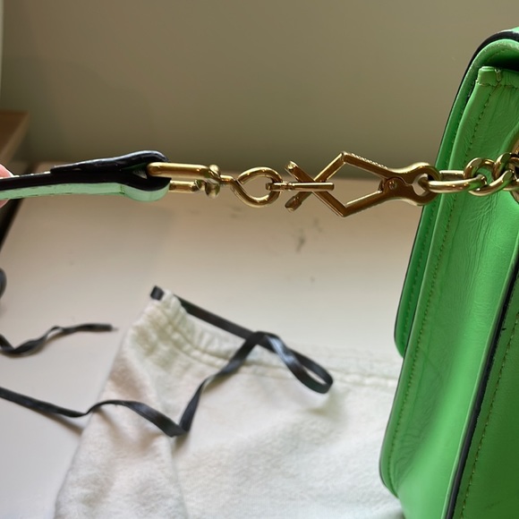 JCrew Neon Green Lady Purse - Picture 8 of 13
